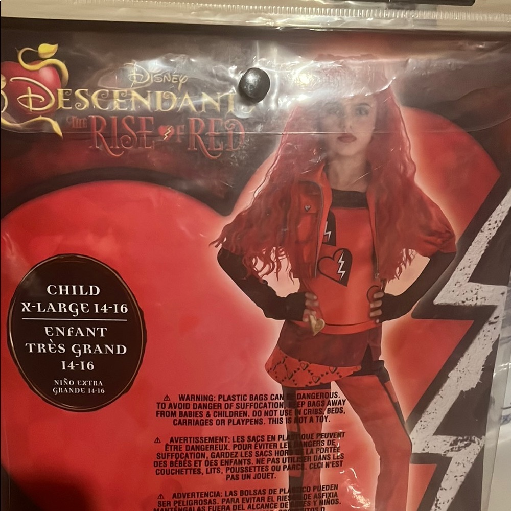 Disney Descendants Red Costume for Kids